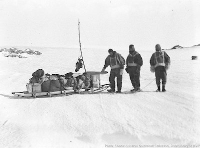 Near Eastern Sledging Party