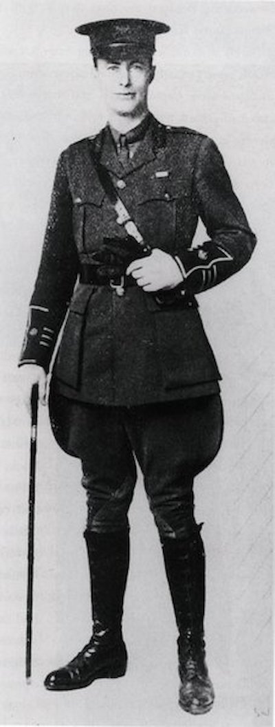 Mawson served as an officer with the Ministry of Munitions in England during World War One