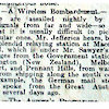 A wireless bombardment, report in the Adelaide Register