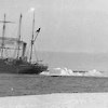 The &amp;amp;#039;Aurora’ sets her face towards Hobart after landing the West Base Party on the Shackleton Shelf