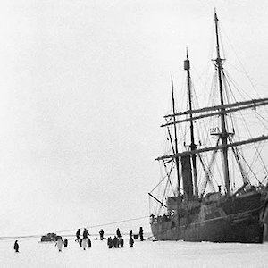 The ship arrives — Home of the Blizzard