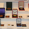 Mawson’s medals, on display at the Museum of South Australia